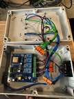 a box with wires and wires inside