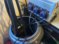 a close up of a vacuum cleaner with a hose